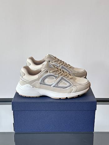 Dior B30 Sneaker Beige Mesh Technical Fabric