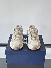 Dior B30 Sneaker Beige Mesh Technical Fabric - 4