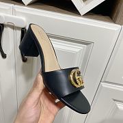 Gucci Black Sandal Heel 7cm - 5