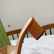 Gucci Brown Sandal Heel 7cm - 2