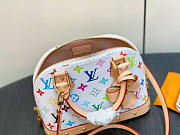 Louis Vuitton LV x TM Alma BB White 23.5x17.5x11.5cm - 3