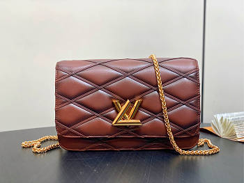 Louis Vuitton LV Wallet On Chain GO-14 Brown 20x12x5cm