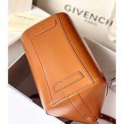 Givenchy Antigona Tote Glazed Mini Brown 23x27x13cm - 6