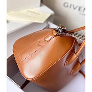 Givenchy Antigona Tote Glazed Mini Brown 23x27x13cm - 5