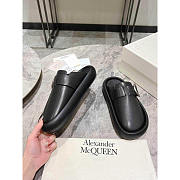 Alexander Mcqueen Arc Geta Sandals Black - 3