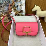 Hermes Della Cavalleria Elan Pink Bag 22x13x7cm - 1