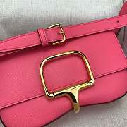 Hermes Della Cavalleria Elan Pink Bag 22x13x7cm - 6