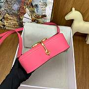 Hermes Della Cavalleria Elan Pink Bag 22x13x7cm - 5