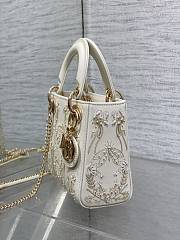 Dior Lady Bag White 17cm - 6