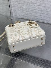 Dior Lady Bag White 17cm - 2