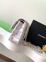 Chanel Flap Bag White 25cm - 5