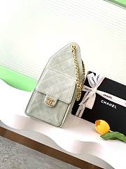 Chanel Cruise 25C Bag Light Green Hobo 30x26x14cm - 5