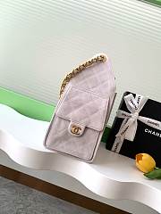 Chanel Cruise 25C Bag Light Pink Hobo 30x26x14cm - 5