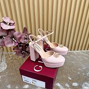 Gucci Platform Pump Double G Light Pink 10cm - 1