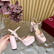 Gucci Platform Pump Double G Light Pink 10cm - 2