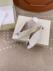 Jimmy Choo Samantha 35 In White Heel - 2