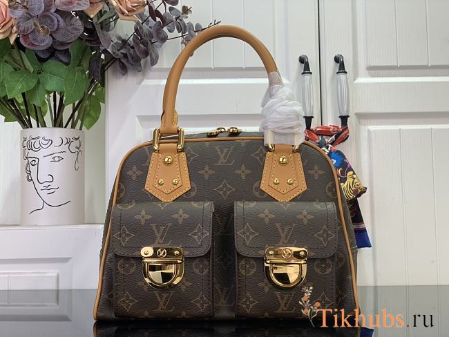 Louis Vuitton LV Monogram Manhattan PM Bag 30x12x20cm - 1