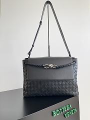 Bottega Veneta Medium Andiamo Messenger Black 37x26x13cm - 1