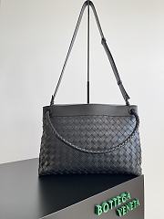 Bottega Veneta Medium Andiamo Messenger Black 37x26x13cm - 6