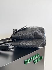 Bottega Veneta Medium Andiamo Messenger Black 37x26x13cm - 5