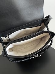 Bottega Veneta Medium Andiamo Messenger Black 37x26x13cm - 3