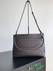 Bottega Veneta Medium Andiamo Messenger Brown 37x26x13cm - 6