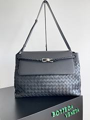 Bottega Veneta Large Andiamo Messenger Black 43x32x20cm - 1