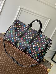 Louis Vuitton LV x TM Keepall 50 Black 50x29x23cm - 3