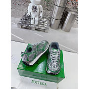 Bottega Veneta Orbit Sneaker Green - 5