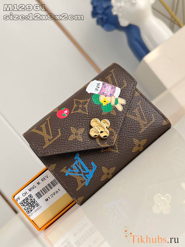 Louis Vuitton LV 57th Street NYC Victorine Wallet 12x9.5x2.5cm - 1