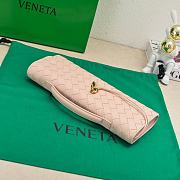 Bottega Veneta Long Clutch Andiamo With Handle Pink 31x13x3cm - 4