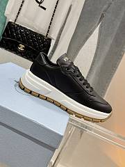 Prada Baskets Prax 01 En Cuir Black Sneaker - 4