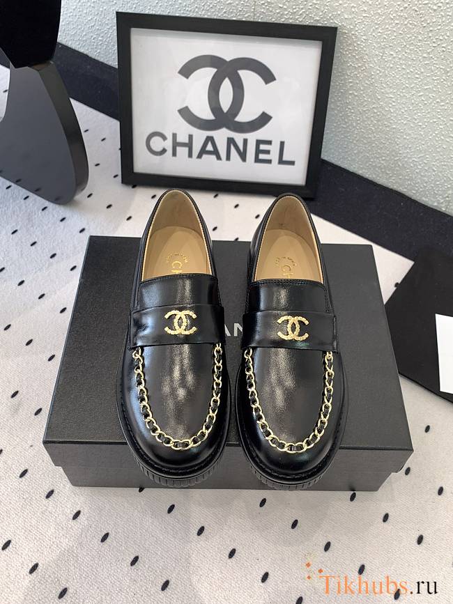 Chanel Black Loafer 04 - 1