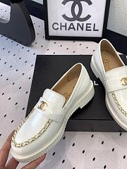 Chanel White Loafer 04 - 4