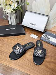 Chanel Black Slides 22 - 4