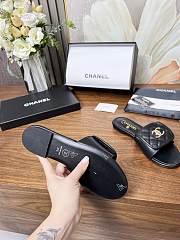 Chanel Black Slides 22 - 3