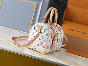 Louis Vuitton LV x TM Speedy 25 White 25x19x15cm - 4