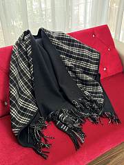 Burberry Black Scarf 130x130cm - 3