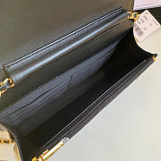 Chanel Wallet On Chain Woc Black Patent Gold 19.5x12x3.5cm - 5