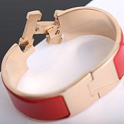 Hermes Red Bracelet - 5