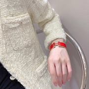 Hermes Red Bracelet - 2