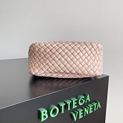 Bottega Veneta Mini Cobble Top Handle Pink 23x11x8cm - 6