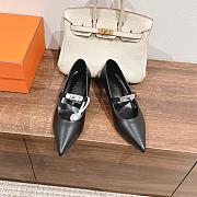 Hermes Kiara Black Pump 3cm - 3