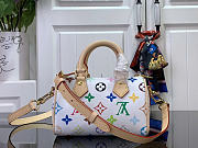 Louis Vuitton LV x TM Nano Speedy White 16x11x9cm - 2