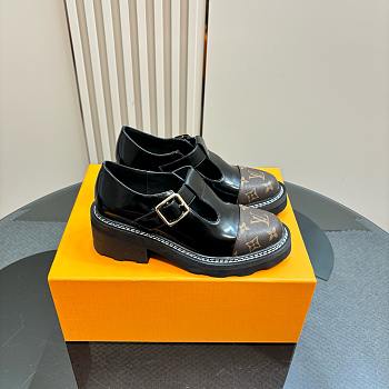 Louis Vuitton LV Black Monogram Heel 5.5cm