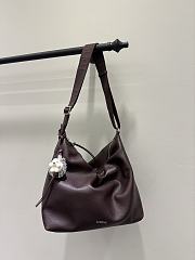 Loewe Cubi Crossbody Bag Oxblood 44x30x18cm - 6