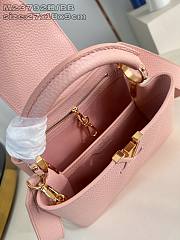 Louis Vuitton LV Capucines Bag BB Pink 27x18x9cm - 6