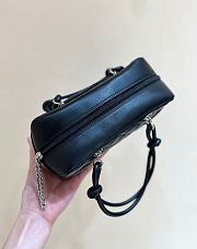 Chanel Cambon Bag Black 21x12x9cm - 4