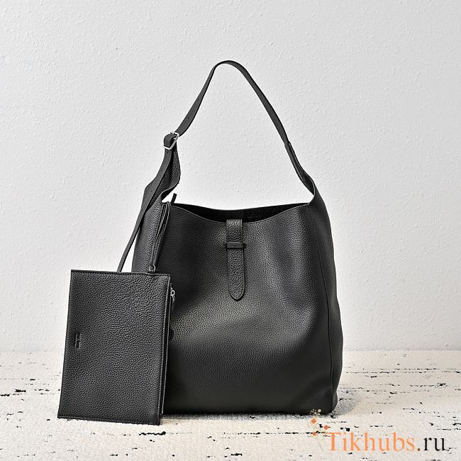 The Row Blake Hobo Bag Black 32x31x11cm - 1