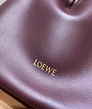 Loewe Small Squeeze Bag Lambskin Red Wine 29x24x10.5cm - 2